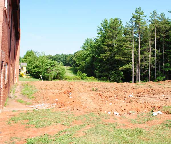 Block building gone