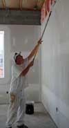 painting begins