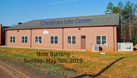 Back side of Ebenezer's Christian Life Center